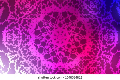 Dark Purple, Pink vector doodle bright template. Brand-new colored illustration in blurry style with doodles drawn by child. The pattern can be used for heads of websites and designs.