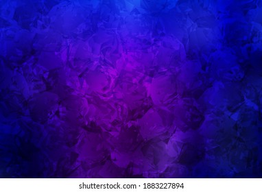 Dark Purple, Pink vector doodle pattern with roses, flowers. Sketchy doodle flowers on white background. Template for backgrounds of cell phones.