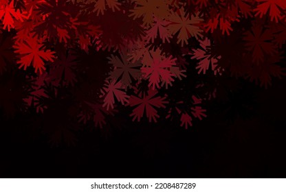 Púrpura oscuro, elegante vector rosa plantilla con flores. Ilustración de colores brillantes con flores. Patrón texturizado para sitios web, banners.