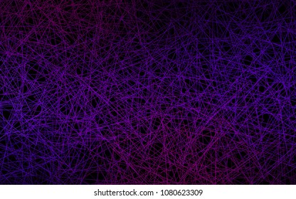 Dark Purple, Pink vector geometric simple minimalistic background, which consist of triangles on white background. Triangular pattern with gradient for your business design. 
