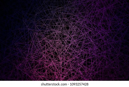 Dark Purple, Pink vector geometric simple minimalistic background, which consist of triangles on white background. Triangular pattern with gradient for your business design. 