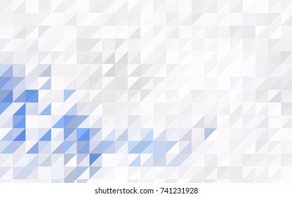 Dark Purple, Pink vector geometric simple minimalistic background, which consist of triangles on white background. Triangular pattern with gradient for your business design. 