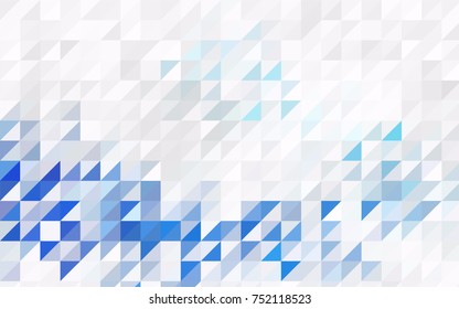 Dark Purple, Pink vector geometric simple minimalistic background, which consist of triangles on white background. Triangular pattern with gradient for your business design. 