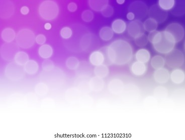 Dark Purple, Pink vector glossy bokeh pattern. Creative illustration in halftone style with gradient. The template for backgrounds of cell phones.