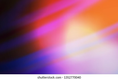 Dark Purple, Pink vector glossy abstract background. Colorful illustration in abstract style with gradient. New style for your business design.