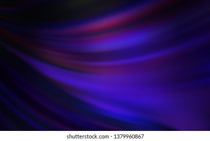 Dark Purple, Pink vector glossy abstract layout. New colored illustration in blur style with gradient. Blurred design for your web site.