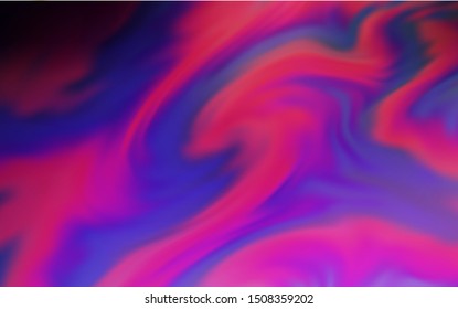 Dark Purple, Pink vector glossy abstract background. Abstract colorful illustration with gradient. Background for a cell phone.