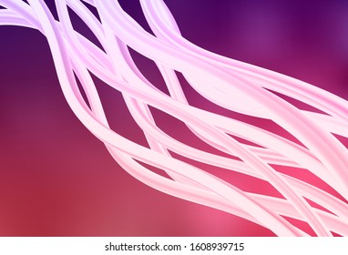 Dark Purple, Pink vector glossy abstract background. A completely new colored illustration in blur style. New style design for your brand book.