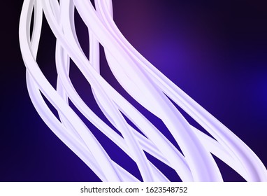 Dark Purple, Pink vector glossy abstract background. New colored illustration in blur style with gradient. Blurred design for your web site.