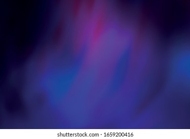 Dark Purple, Pink vector glossy abstract layout. Colorful illustration in abstract style with gradient. The best blurred design for your business.