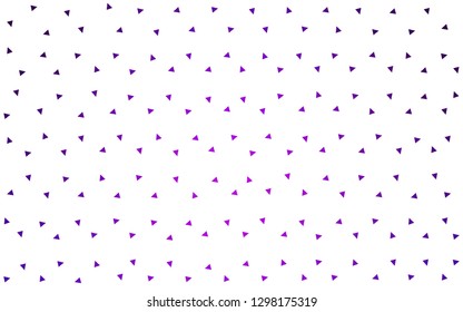 Dark Purple, Pink vector  gradient triangles texture. A sample with polygonal shapes. Template for cell phone's backgrounds.