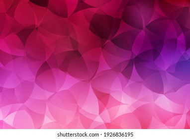 Púrpura oscuro, gradiente vector rosado triángulos de textura. Ilustración abstracta moderna con triángulos. Patrón texturizado para sus antecedentes.