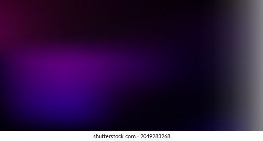 Dunkelviolett, rosafarbene Vektorgrafikunschärfe Layout. Farbige abstrakte Farbverlauf-Illustration im unscharfen Stil. Hintergrund für Webdesigner.