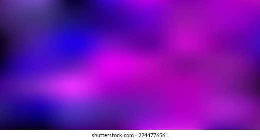 Dark purple, pink vector gradient blur drawing. Abstract colorful illustration with blur gradient. Your business gesign.