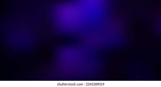 Dark purple, pink vector gradient blur drawing. Modern elegant blur illustration with gradient. Modern design for your apps.
