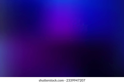 Plantilla de desenfoque de gradiente vectorial rosa morado oscuro. Ilustración de color abstracta con gradiente desdibujado. Muestra para tus diseños.