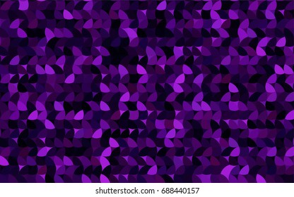 Dark Purple, Pink vector illustration which consist of circles. Dotted gradient design for your business. Creative geometric background in halftone style with colored spots.