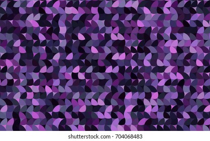 Dark Purple, Pink vector illustration which consist of circles. Dotted gradient design for your business. Creative geometric background in halftone style with colored spots.