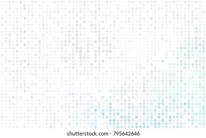 Dark Purple, Pink vector illustration which consist of circles. Dotted gradient design for your business. Creative geometric background in halftone style with colored spots.