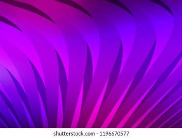 Dark Purple, Pink vector layout with flat lines. Blurred decorative design in simple style with lines. Smart design for your business advert.