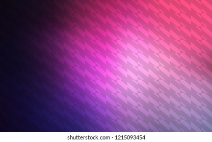 Dark Purple, Pink vector layout with flat lines. Modern geometrical abstract illustration with Lines. Smart design for your business advert.