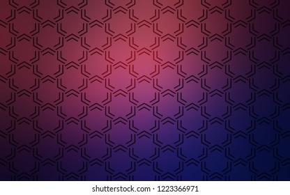 Dark Purple, Pink vector layout with flat lines. Shining colored illustration with sharp stripes. Best design for your ad, poster, banner.