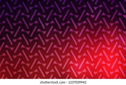 Dark Purple, Pink vector layout with lines, triangles. Modern abstract illustration with colorful triangles. Best design for poster, banner.