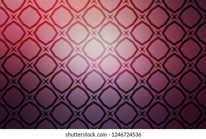 Dark Purple, Pink vector layout with bright stars. Decorative illustration with stars on abstract template. Best design for your ad, poster, banner.