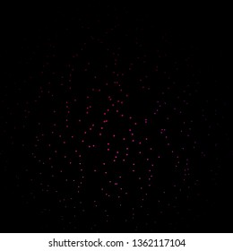 Dark Purple, Pink vector layout with bright stars. Blur decorative design in simple style with stars. Pattern for wrapping gifts.