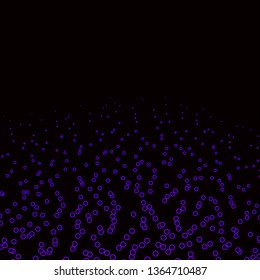 Dark Purple, Pink vector layout with circles. Illustration with set of shining colorful abstract spheres. Pattern for booklets, leaflets.