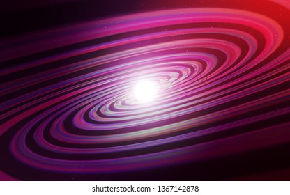 Dark Purple, Pink vector layout with cosmic stars. Shining colored illustration with bright astronomical stars. Pattern for astrology websites.
