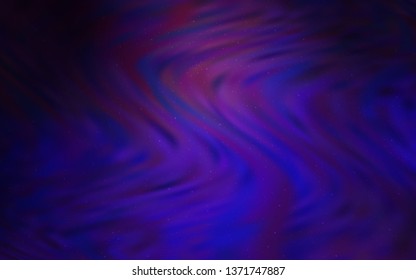 Dark Purple, Pink vector layout with cosmic stars. Glitter abstract illustration with colorful cosmic stars. Template for cosmic backgrounds.