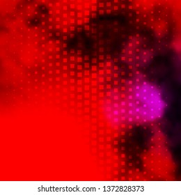 Dark Purple, Pink vector layout with lines, rectangles. New abstract illustration with rectangular shapes. Template for cellphones.