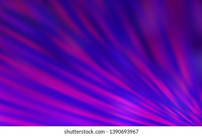 Dark Purple, Pink vector layout with flat lines. Lines on blurred abstract background with gradient. Template for your beautiful backgrounds.