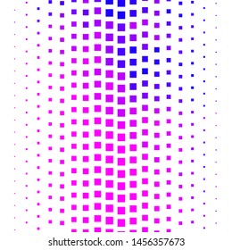 Dark Purple, Pink vector layout with lines, rectangles. Rectangles with colorful gradient on abstract background. Pattern for websites, landing pages.