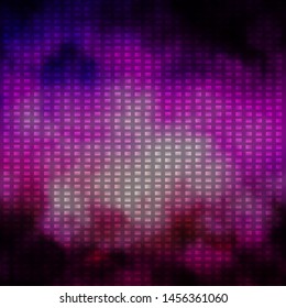 Dark Purple, Pink vector layout with lines, rectangles. Colorful illustration with gradient rectangles and squares. Pattern for commercials, ads.