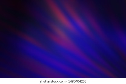 Dark Purple, Pink vector layout with flat lines. Colorful shining illustration with lines on abstract template. Pattern for ad, booklets, leaflets.