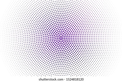 Dark Purple, Pink vector  layout with circle shapes. Blurred bubbles on abstract background with colorful gradient. Pattern for ads, leaflets.
