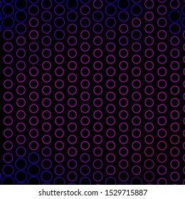 Dark Purple, Pink vector layout with circle shapes. Abstract illustration with colorful spots in nature style. Pattern for business ads.