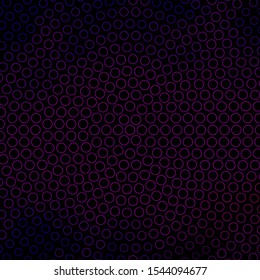 Dark Purple, Pink vector layout with circle shapes. Colorful illustration with gradient dots in nature style. Design for posters, banners.