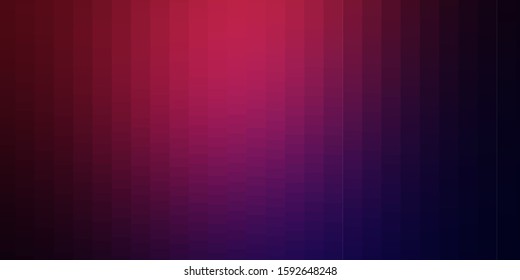 Dark Purple, Pink vector layout with lines, rectangles. Colorful illustration with gradient rectangles and squares. Design for your business promotion.