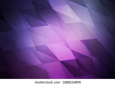 Púrpura oscuro, diseño vector rosado con líneas, rectángulos. Ilustración abstracta moderna con rectángulos coloridos. El patrón se puede usar para sitios web.