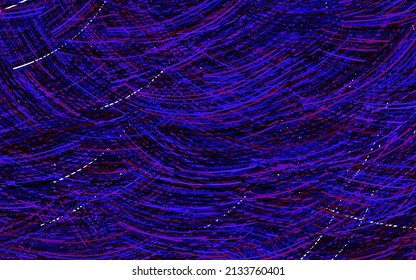 Púrpura oscuro, diseño vector rosado con líneas dobladas. Muestra con líneas de colores, formas. Diseño abstracto para su sitio web.