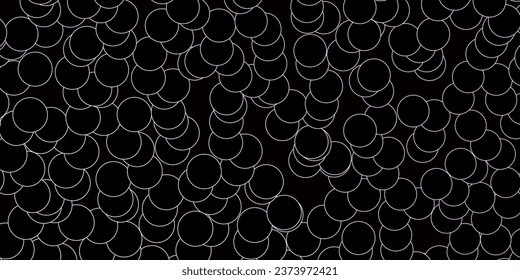 Dark Purple, Pink vector layout with circle shapes. Abstract illustration with colorful spots in nature style. New template for a brand book.