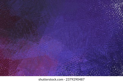 Dark Purple, Pink vector layout with wry lines. Shining colorful illustration in simple curve style. Texture for booklets, leaflets.