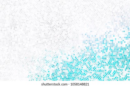Dark Purple, Pink vector low poly background. A sample with a polygonal design. Illustration in polygonal style with repeating squares
