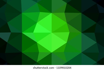Dark Purple, Pink vector low poly texture. A sample with polygonal shapes. The polygonal design can be used for your web site.