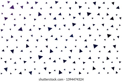 Dark Purple, Pink vector  low poly background. Creative geometric illustration in Origami style with gradient. Template for cell phone's backgrounds.