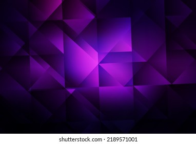 Dark Purple, Pink vector low poly texture. A completely new color illustration in a polygonal style. A new texture for your web site.
