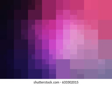 Dark Purple, Pink vector Low poly crystal background. Polygon design pattern. Low poly illustration, low polygon background.